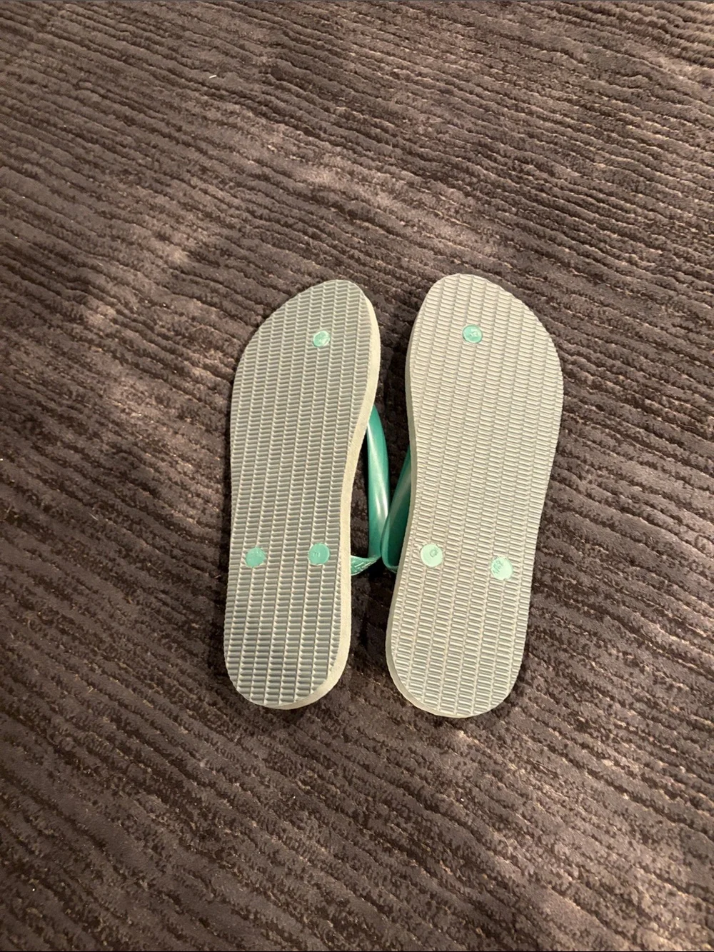 Green Flip Flops
